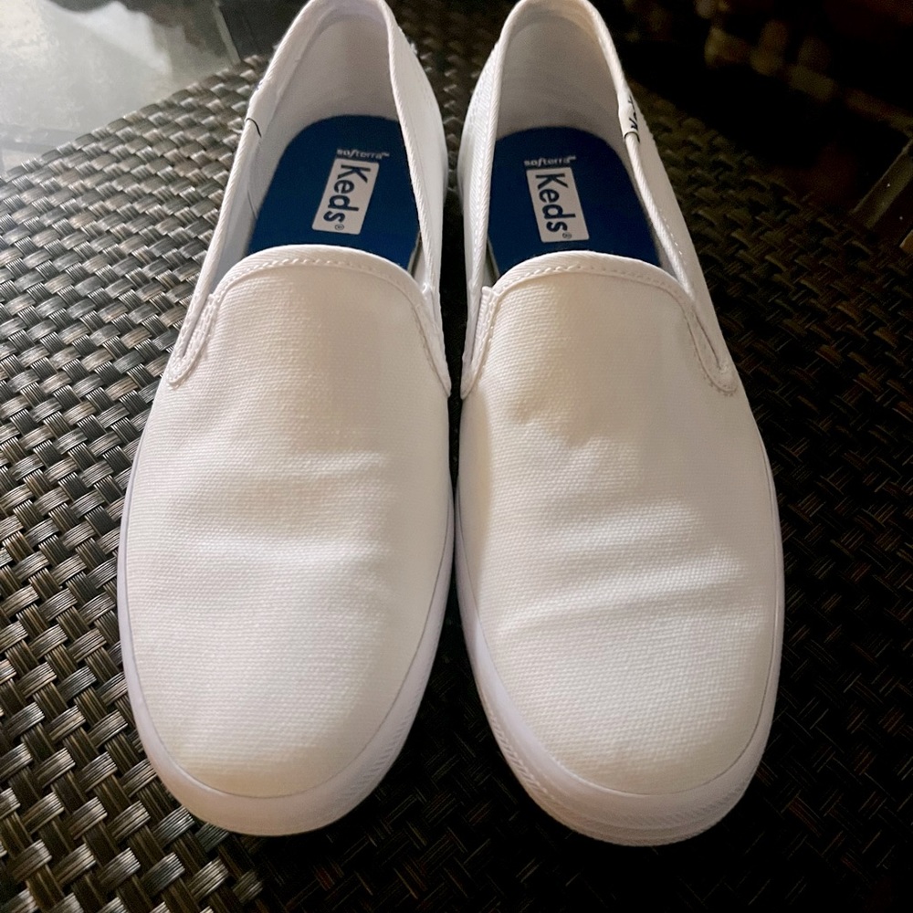 Keds canvas slip ons
